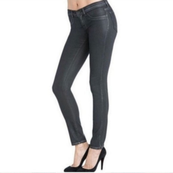 J Brand Black Pearl Skinny Leggings - Picture 1 of 6